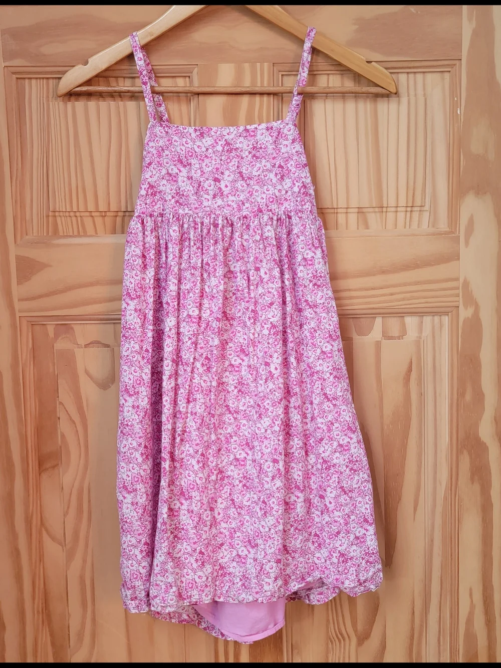 GAP Kids Pink White Floral Sundress - Size L
